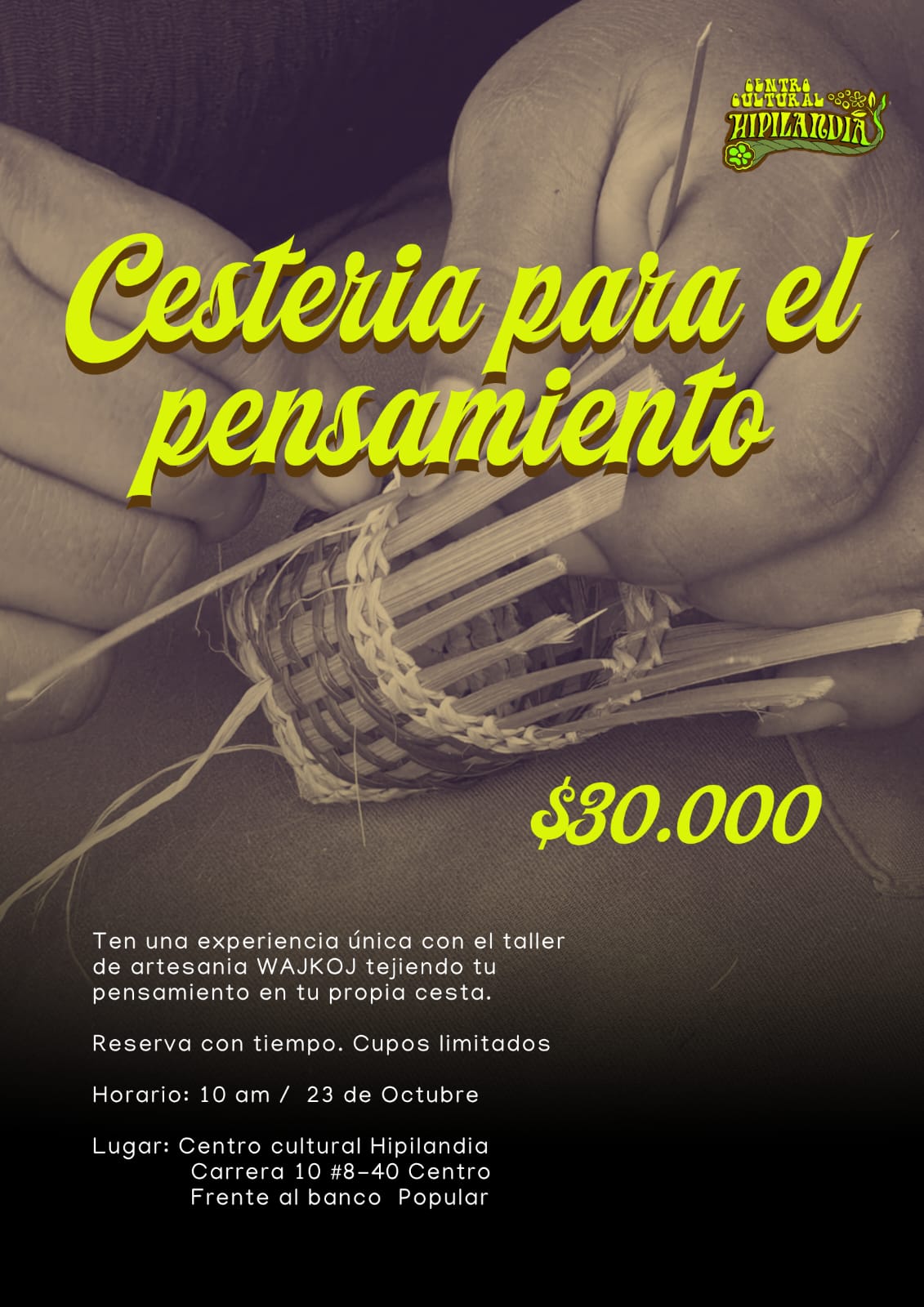 Flyer del taller 03 de INNOVAMAZONAS 2026